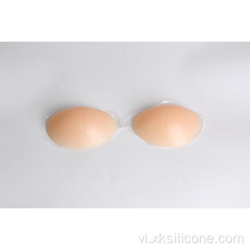 Front Colusre Invisible Push Up Silicone Bra